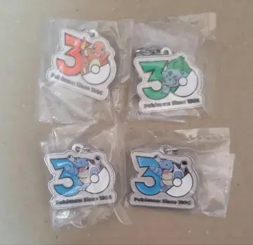 포켓몬 30주년 메탈 참 세트