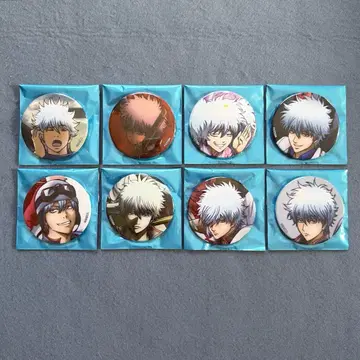 긴토키 점페스 애니플렉스 캔뱃지 8개