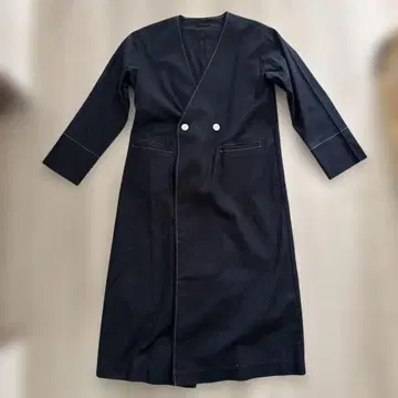 apart by lowrys 롱 코트 스프링 코트 네이비