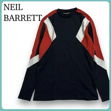 닐바렛 지오메트릭 긴팔 티셔츠 XS