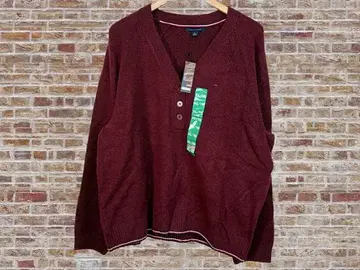 XL TOMMY HILFIGER 타미힐피거 헨리넥 스웨터