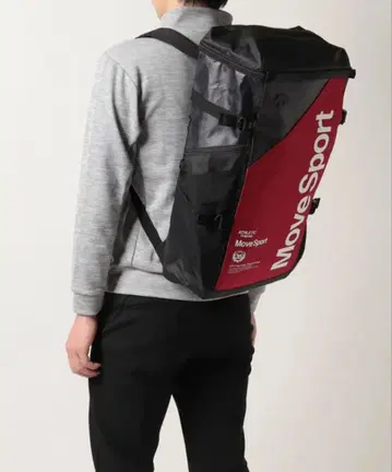 미사용 MoveSport DESCENTE 스퀘어 백 백팩 40L
