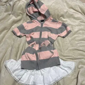 헤이세이 y2k 갸루 모리걸 위시코어 반팔 니트 시크 스타일 그런지