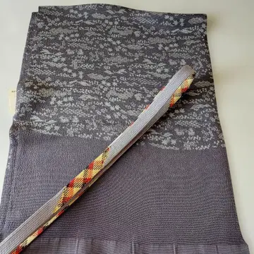 세련된 고급 순수 실크 허리띠와 순수 실크 오비 장식 천 세트 0477