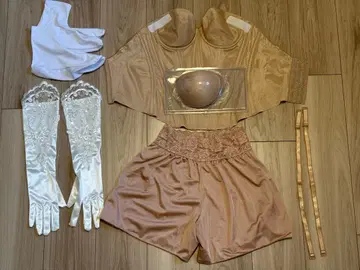 베이지 새틴 브라이덜 이너