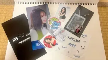 카리나 굿즈 세트