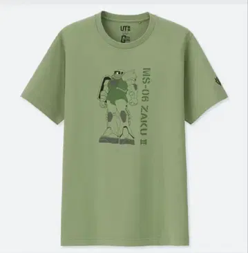 유니클로 건담 MS-06 ZAKU II 티셔츠 XL 사이즈 미사용