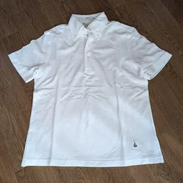 가이 로버 버튼 다운 피케 셔츠