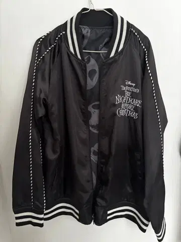 나이트메어 비포 크리스마스 잭 리버서블 스카잔 블루종