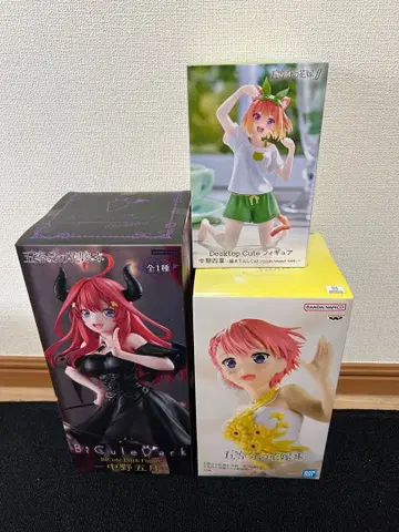 5등분의 신부 피규어 나카노 이치카 나카노 요츠바 나카노 미츠키