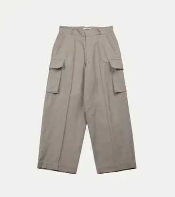 blurhms 드릴 샴브레이 프렌치 컴뱃 트라우저스