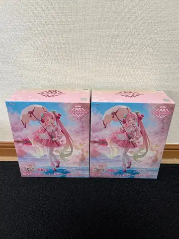 벚꽃 미쿠 AMP+ 피규어 벚꽃 드레스ver.