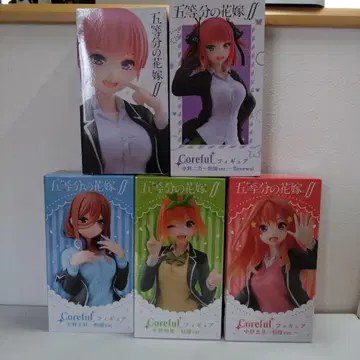 5등분의 신부 피규어 5체 세트