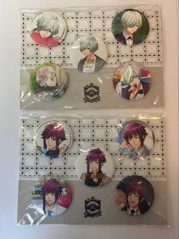 A3! 아리스가와 호마레 미카게 미츠 겨울조 캔뱃지 세트