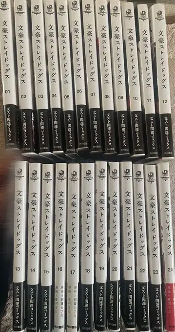 문호 스트레이독스 전 24권 세트