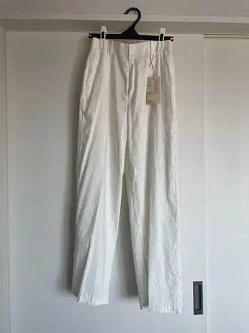 무인양품 헴프 혼방 스트레치 스트레이트 팬츠 여성용