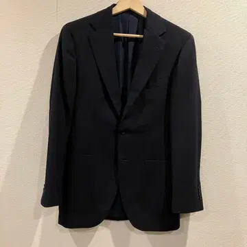 BEAMS F 홉색 자켓 네이비 46