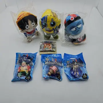 원피스 피규어 세트 루피 프랭키 브룩 초파 일괄