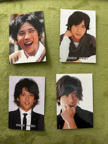 니노미야 카즈나리 카드 4장 양면 인쇄
