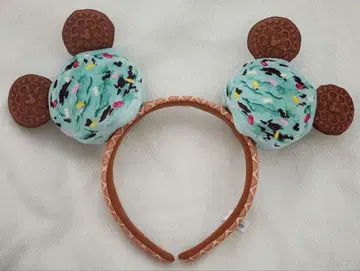 [ 택 없음 미사용 새상품 ] 디즈니 머리띠 아이스 초코 민트