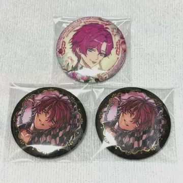 악마 집사와 검은 고양이 아쿠네코 4주년 캔뱃지 금박 글리터 라토