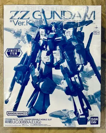 MG ZZ GUNDAM 'Ver.Ka' 1/100 한정판 클리어 컬러