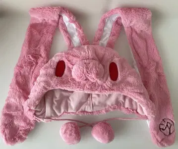 범용 토끼 통째로 쓰는 캡 뒤집어쓰는 모자 그루미 헤이세이