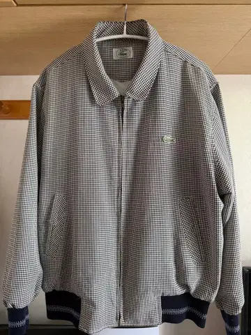 Lacoste 체크 무늬 자켓