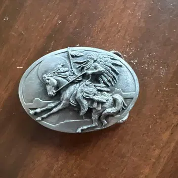 기마 민족의 전사 버클