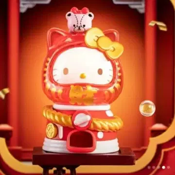 TOPTOY Hello Kitty 달마 피규어