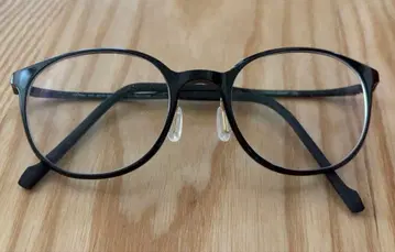 Zoff SMART 블랙 라운드 안경 도수 있음