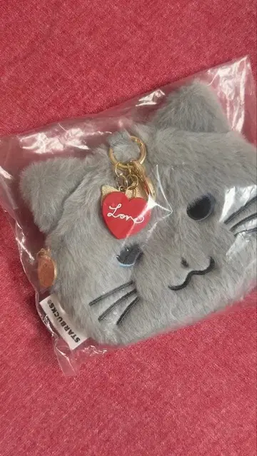 스타벅스 발렌타인 2026 고양이형 파우치