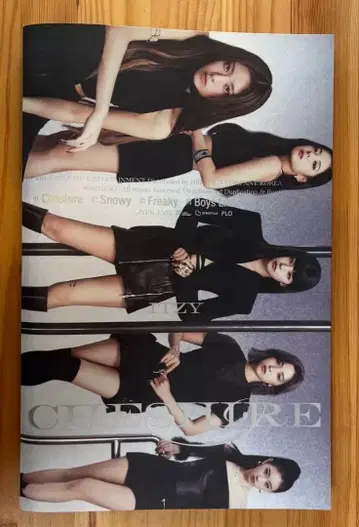 ITZY Cheshire CD 포토북
