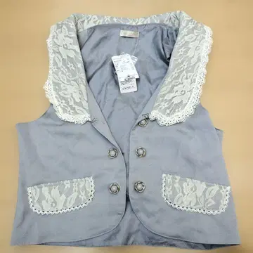 엑시즈팜 포에틱 그레이 레이스 베스트 M 사이즈