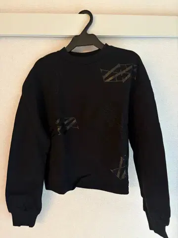 Armani Exchange 블랙 XS 맨투맨