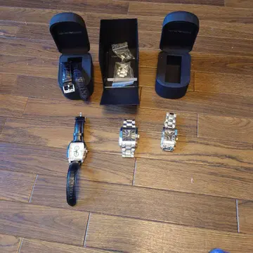 아르마니 손목시계 3개
