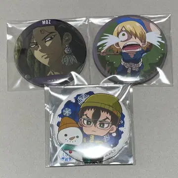 Dr.STONE 닥터스톤 모즈 금랑 은랑 캔뱃지 묶음 판매