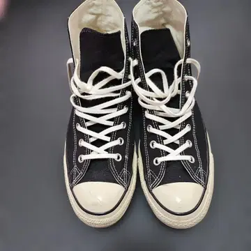 Converse 블랙 하이컷 스니커즈