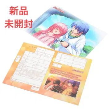 Angel Beats! 클리어 포스터 포함 혼인 신고서 엔젤비츠 key