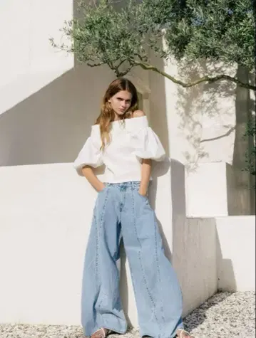 THE TOE 산토리니 데님 팬츠