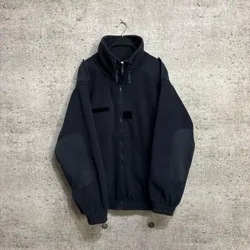 실물 USED 프랑스군 플리스 자켓 DARK NAVY