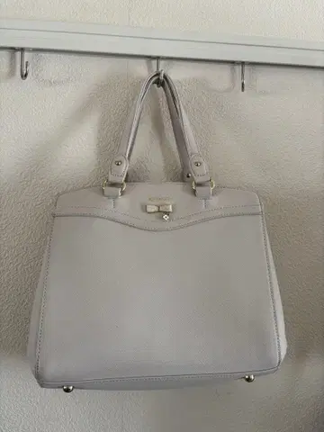 MISCH MASCH 프렌치 걸리시 라이트 그레이 핸드백