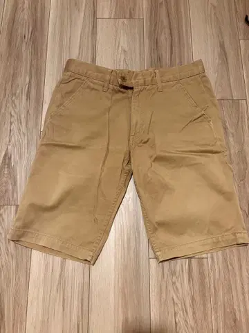 SHIPS JET BLUE 베이지 숏팬츠 M