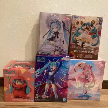 빈티지 인형 하츠네 미쿠 등 피규어 세트