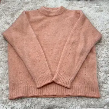 TODAYFUL Brushed Over Knit 핑크 베이지