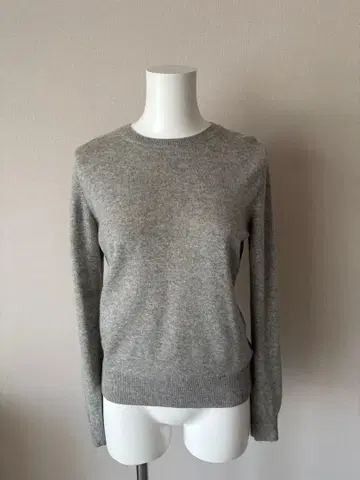 무인양품 캐시미어 스웨터 크루넥 긴팔