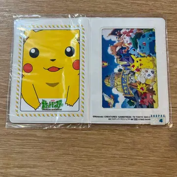 극장판 포켓몬스터 패스 케이스 피카츄의 여름방학