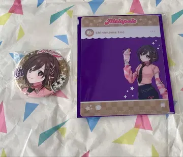 프로세카 시노노메 에나 멜로팔레 클리어 카드&캔뱃지