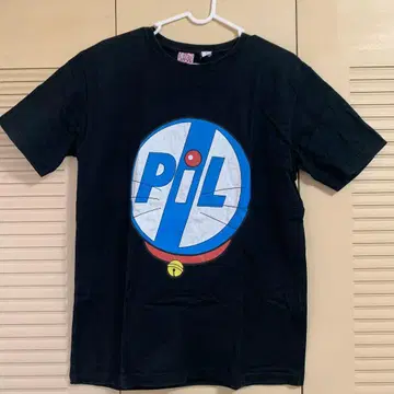 phenomenon PIL 로고 도라에몽 블랙 T셔츠 L
