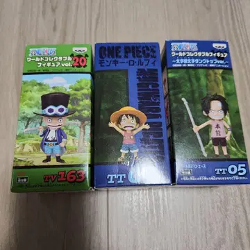 원피스 월드 콜렉터블 의형제 3체 세트